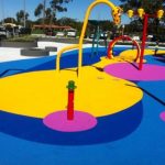 Savia proyectos Nuevo Pavimento Zonas húmedas parque infantil
